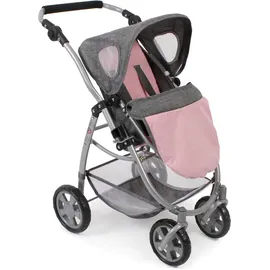 Bayer Chic 2000 3 In 3in1, Kombi Emotion All IN, Melange grau-rosa