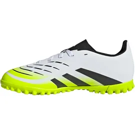adidas Predator Club TF Kinder Fussball-Hartplatzschuhe FTWWHT/CBLACK/LUCLEM, 37 1⁄3