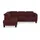 sit&more Ecksofa SIT & MORE "Belluci L-Form", lila (chianti), B:249cm H:85cm T:195cm, Sofas, Ecksofa, inklusive Federkern, wahlweise mit Bettfunktion und Bettkasten