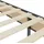 vidaXL Boxspringbett Dunkelgrau Stoff 140x200 cm