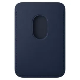 Apple iPhone Feingewebe Wallet mit MagSafe Pazifikblau