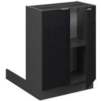 Vicco Kochinsel Fame-Line 60 x 60 x 82 cm Schwarz