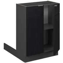 Vicco Kochinsel Fame-Line 60 x 60 x 82 cm Schwarz