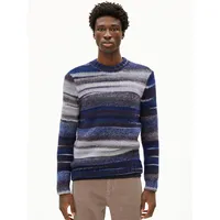 ARMEDANGELS Strickpullover blau L
