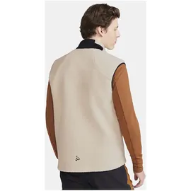 Craft ADV Explore Pile Fleeceweste Ecru/Black XXL