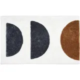 Schöner Wohnen Badteppich Barbados Schwarz 67 x 110 cm