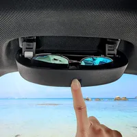 BIXUAN kompatibel mit VW Golf 7 7,5 Tiguan 2 MK2 Passat B8 Valiant 2016-2023 2024 Touran L MSP16 2 Sonnenbrillenhalter Brillenetui Auto Brillenhalter Aufbewahrungsbox Organizer Innenraum Zubehör