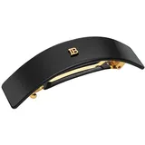 Balmain Hair Couture Cellulose Acetate Barrette Large Black