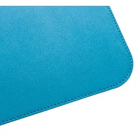 Sigel Schreibtischunterlage Lederimitat blau/grün