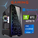 Gamer PC INTEL i7 13700K RTX 4070Ti  250GB SSD  64GB DDR5 RAM