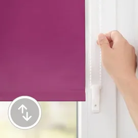 Lichtblick Thermo-Rollo Klemmfix 80 x 150 cm fuchsia