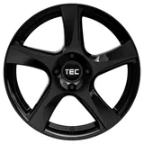 TEC Speedwheels AS5 Schwarz-glanz Alufelge 16 Zoll ET32 4x108 ML65,1