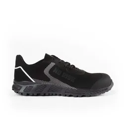 Sicherheitshalbschuhe S3 "BLACK PANTHER" - 38 - schwarz