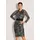 Madeleine Etuikleid Animal-Print Beige/Schwarz 48
