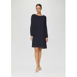 S.Oliver Chiffonkleid Maxikleid Blau 42
