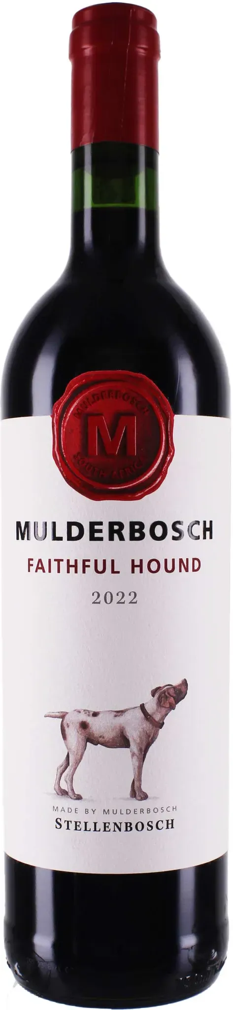 Mulderbosch 2022 Mulderbosch Faithful Hound 2022 Cabernet Franc,Cabernet Sauvignon,Malbec,Merlot,Petite Verdot Südafrika