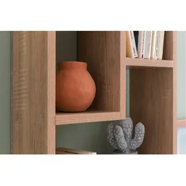 Wohnling Wandregal 36 x 90 x 14,5 cm Eiche