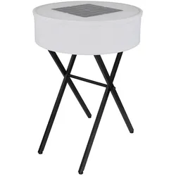 RGB LED Solar-Tisch, Lautsprecher, Fernbedienung, H 75 cm