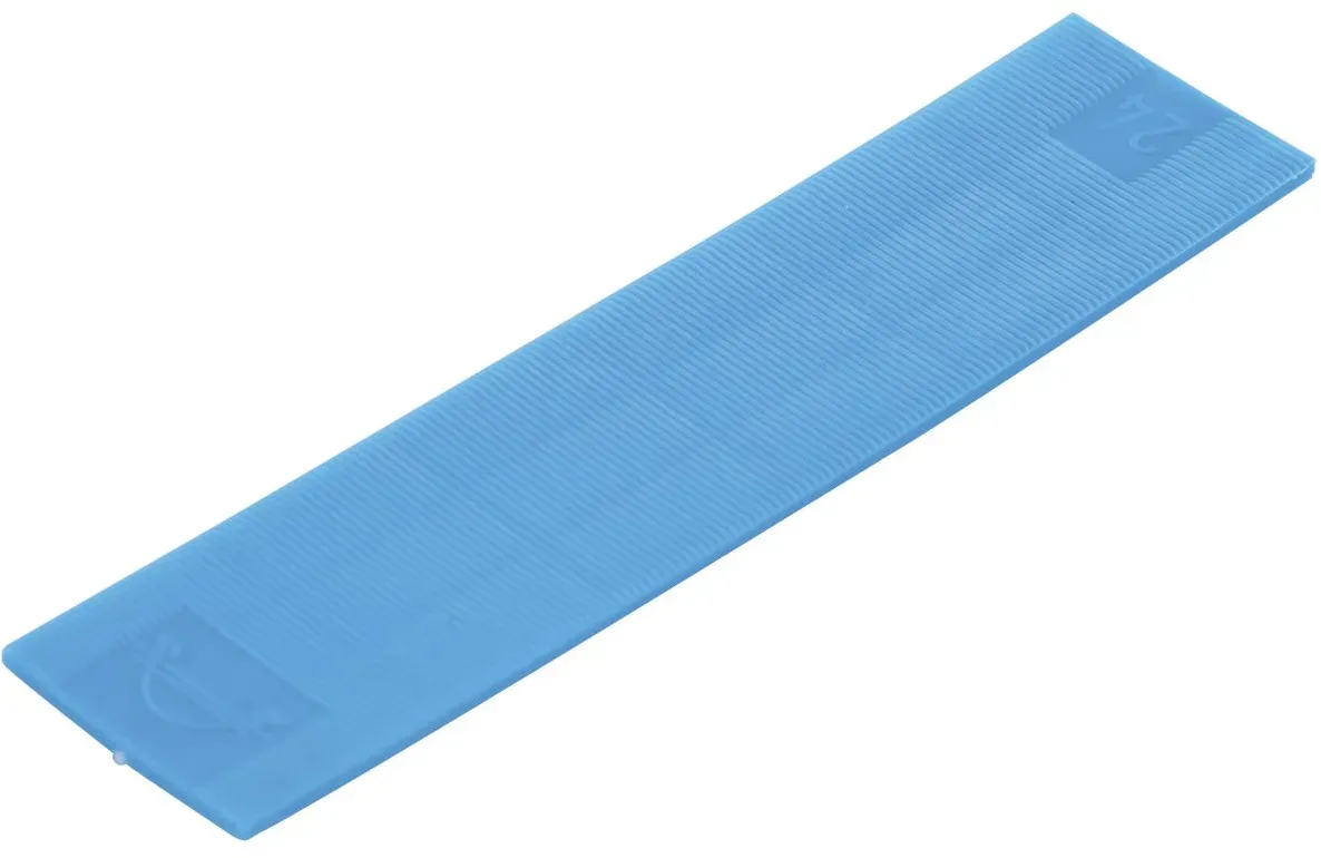 Roto Verglasungsklotz GL-SV 100x20x2 aus Kunststoff blau (1000Stk)