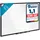 karat office Whiteboard Onyx 80 x 110 cm Schwarz