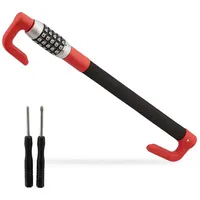 Relaxdays Lenkradschloss mit Zahlenkombination