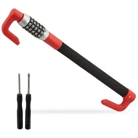 Relaxdays Lenkradschloss mit Zahlenkombination