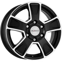 Dezent Van 6,5 x 16 6 x 130 ET62 MB84,1 Schwarz Poliert