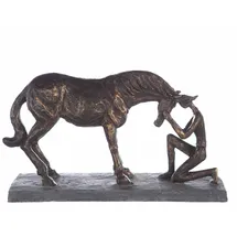 Casablanca modernes Design Casablanca Skulptur Comprehension, Deko Figur Bronze, Kunstharz Statue Wohnzimmer, Büro Dekoration H. 19 cm x B. 32 cm - Moderne Skulpturen