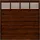 Andrewex Sichtschutzelement 180 x 180 cm Braun/Holz