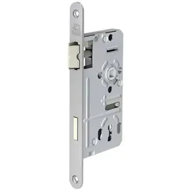 BASI 9220-5510 Einsteck-Zimmertürschloss Silber