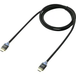 SpeaKa Professional HDMI Anschlusskabel HDMI-A Stecker 5.00 m Schwarz SP-7870020 Audio Return Channe