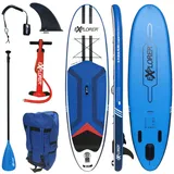 EXPLORER SUP Stream 10.2 310 x 85 x 15 cm blau/weiß/rot