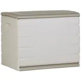 Plastiken Truhe 260L Indoor/Outdoor Beige