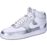 Mid-Top Sneaker Damen 108 white/metallic silver 38.5