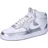 Mid-Top Sneaker Damen 108 white/metallic silver 38.5