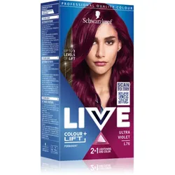 Schwarzkopf LIVE Colour + Lift Permanent-Haarfarbe Farbton L76 Ultra Violet 1 St.