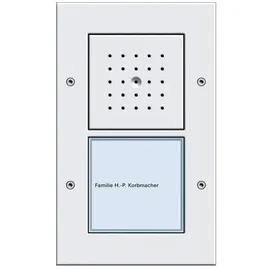 Gira Türstation AP 1fach 126666 reinweiß