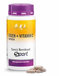 Sanct Bernhard Sport Capsule di ferro e vitamina C - 107 g