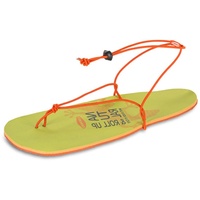 Lizard Roll-Up Sandalen für Freizeit und Sport, Unisex, für Erwachsene, Grün orange, 36 EU - 36 EU