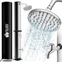 tillvex® Solardusche Gartendusche Pooldusche Camping Außendusche Regendusche