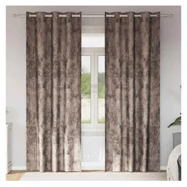 vidaXL Vorhang, Samtvorhänge 140 cm Samt