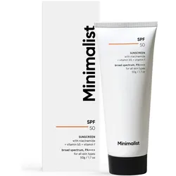 Minimalist SPF 50  Sunscreen 50 g