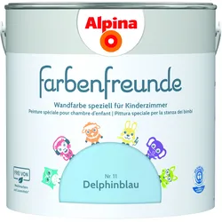 Alpina Farbenfreunde Nr. 11 Delphinblau 2,5 Liter matt