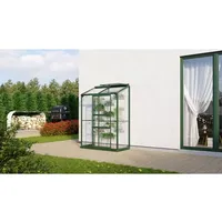 Vitavia Styx 900 Alu smaragd ESG 3 mm/Dach HKP 4 mm 0,9 m2