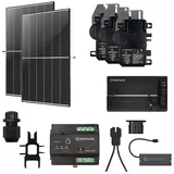 3 kWp PV Anlage ohne Speicher Komplettpaket, Enphase Mikrowechselrichter IQ8MC, Trina Solar mit schwarzen Rahmen 450Wp