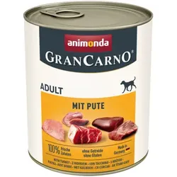 Hunde - Nassfutter ANIMONDA GranCarno Adult Pute, 800 g