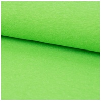 SCHÖNER LEBEN. Stoff Melange Jersey NEON einfarbig neon grün meliert 1,45m Breite, allergikergeeignet grün
