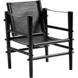 MID.YOU Loungesessel Schwarz, - 59x79x61 cm,