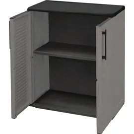 Artplast Schuhschrank 68 x 84 x 37 cm Dunkelgrau / dunkelgrau