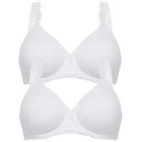 FELINA 2er Pack Spacer BH mit Bügel in weiss
